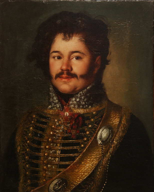 Портрет А. П. Пятова. XIX век. неизвестный художник холст, масло.