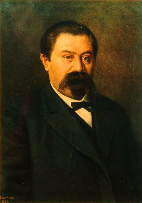  Г.А.Брокар в 1889 г. (с портрета работы Дункельса)